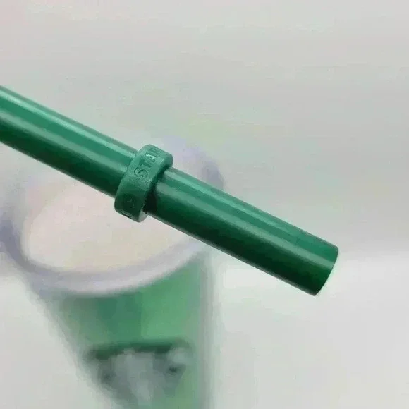 Starbucks 16 Oz Cold Cup Acrylic Dark Green Original Straw Coffee Company 2012 - Picture 4 of 10